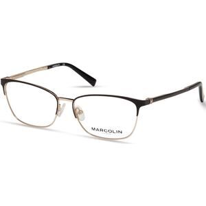 NEW Marcolin 5029 Steel black and gold Frame